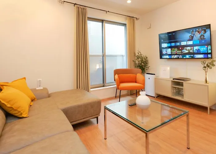 Shinjuku 1 Sta.・98㎡・4Br Entire Home Upscale Area