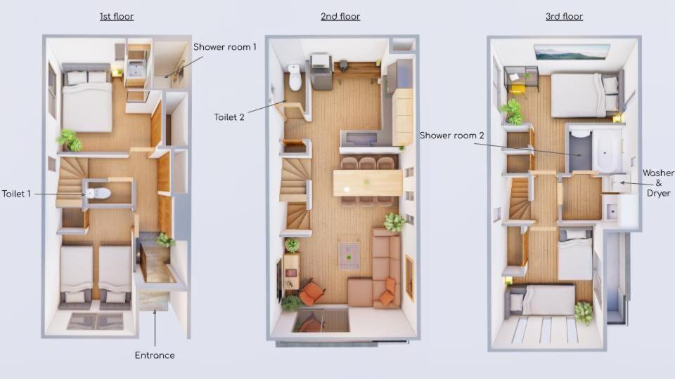 Shinjuku 1 Sta.・98㎡・4br Entire Upscale Area